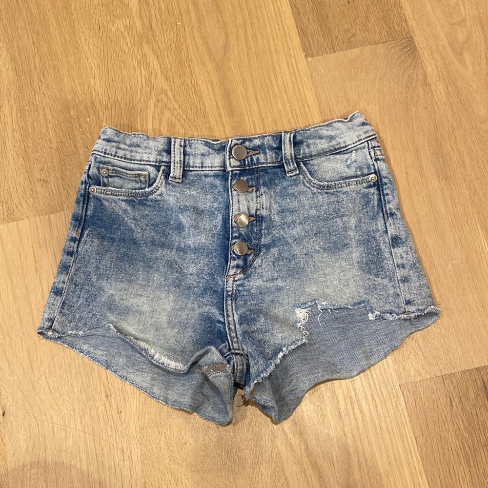 DL1961 Girls’ Lucy High Rise Jean Shorts - Size 12